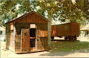 PIONEER VILLAGE Delano Southern Pacific Jail BAKERSFIELD, California CA Postcard - Picture 1 of 2