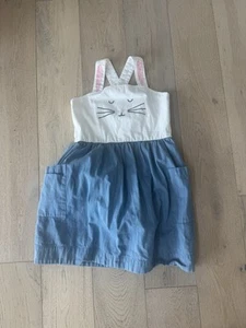 Hanna Andersson Bunny Dress Size 8 - Picture 1 of 3