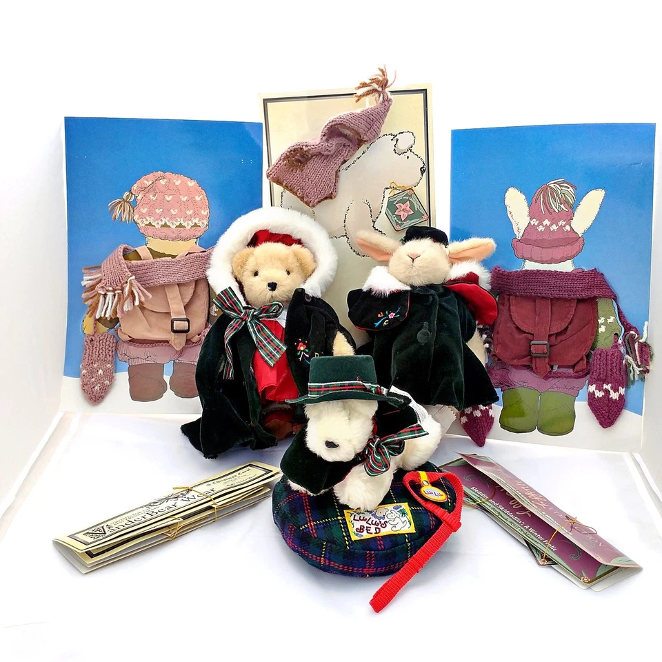 Muffy Vanderbear NAVIDAD VILLANCICO Y DIVERSIÓN DE INVIERNO Hoppy Vanderhare Lulu MacFluff Foto 1 de 4