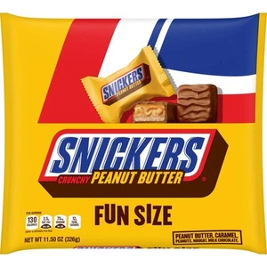 Crunchy Peanut Butter Squared Fun Size Halloween Chocolate Candy Bars, 11.5oz - Picture 1 of 8