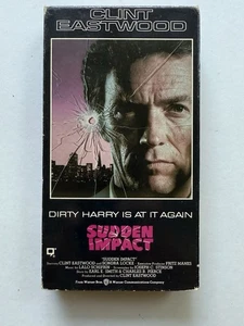 Sudden Impact (VHS, 1983) Pre-owned Crime Thriller *Buy 2 Get 1 Free* - Imagen 1 de 3