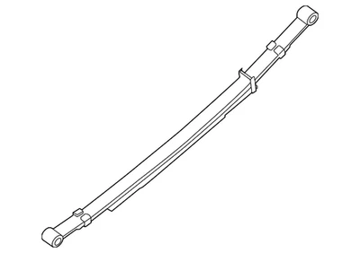 Conjunto de resorte de hoja genuino Nissan 55020-EA00B Foto 1 de 2