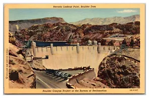 Nevada Lookout Point Boulder Dam Boulder Canyon Project Bureau Of Reclamation - Picture 1 of 2