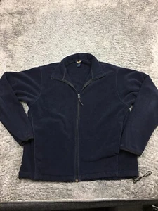 Woolrich Jacket Mens Size Large Blue Vintage Full Zip - Picture 1 of 14