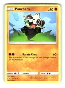 Pokemon S&M Guardians Rising Pancham 72/145 - Picture 1 of 4