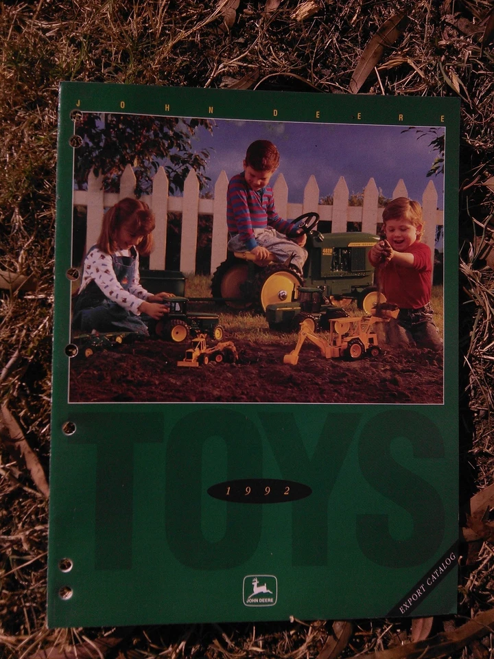 John Deere ERTL Replicas Toy Catalogue Dealer's Brochure 1992 - Image 1 of 1