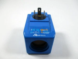 1PCS New For VICKERS Solenoid Valve Coil P/N 02-134570 24VDC 1.6AMP - Bild 1 von 2
