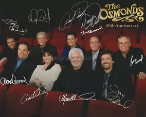Donny Osmond Hand Signed 8x10 Photo, Puppy Love, The Osmonds, Crazy Horses (G) - Picture 1 of 2