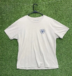 Camisa con hebilla ARIAT para hombre grande manga corta bandera de Estados Unidos ropa de trabajo de Estados Unidos Y2K - Imagen 1 de 10
