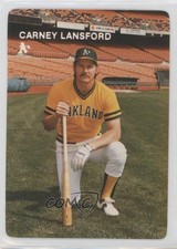 1984 Mother's Cookies Oakland Athletics Stadium Giveaway Carney Lansford #7