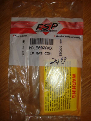 Kit de conversión de secadora FSP Whirlpool Quality MAL9000AXX; LP a gas Nat; 6 3722150 Foto 1 de 2