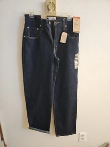Levi's Silvertab '94 Baggy Größe 28 x 31 dunkle Waschung Damenjeans gerades Bein  - Bild 1 von 5