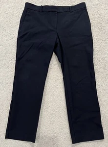 Ann Taylor Petite Women’s Dark Blue Dress Pants Size 8p - Picture 1 of 6