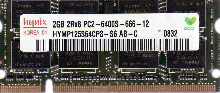 New 2GB HP EliteBook 2530p 2730p 6930p 8530p 8530w 8730w DDR2 Laptop RAM Memory - Image 1 of 1