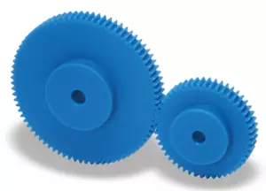 Zahnräder Modul 1.5 Kunststoff 15 bis 100 Zähne - Stirnrad Plastik Nylon Zahnrad - Bild 1 von 30