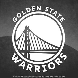 Golden State Warriors New 2019 Logo Vinyl Decal Sticker 4" and Up, 30+ Colors!