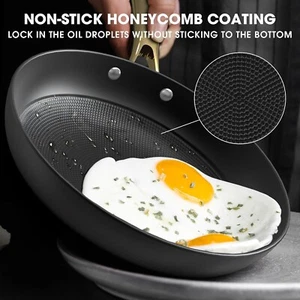 Imarku 3 Stück Professionelle Antihaft Bratpfannen, 8", 10", 12" (Neu im Karton) - Bild 1 von 8