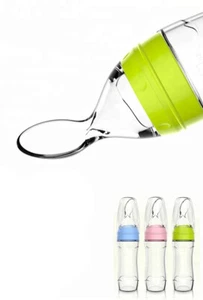 Cuchara Adulto Botella de Alimentación En 3 Colores Diferentes 120ml, Dotty Diaper Company - Imagen 1 de 5