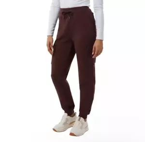 32 Degrees Ladies' Cargo Jogger, Color RED, S* - Picture 1 of 4