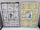 1980’s Fitness Chart Weight Training Stomach Shape Up Bruce Algra Vntg. Lot of 2