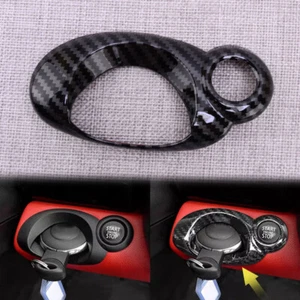 Start Stop Key Panel Cover Trim Fit for Mini Cooper R55 R56 R57 R58 R59 R60 R61! - Picture 1 of 4