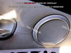 For Bmw E60 E61 05-10 Aluminium Chrome Door Speaker Sound Cover Trim Rings x2