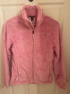 THE NORTH FACE WOMEN OSITO FLEECE FULL ZIP JACKET CAMEO PINK size S - Picture 1 of 3