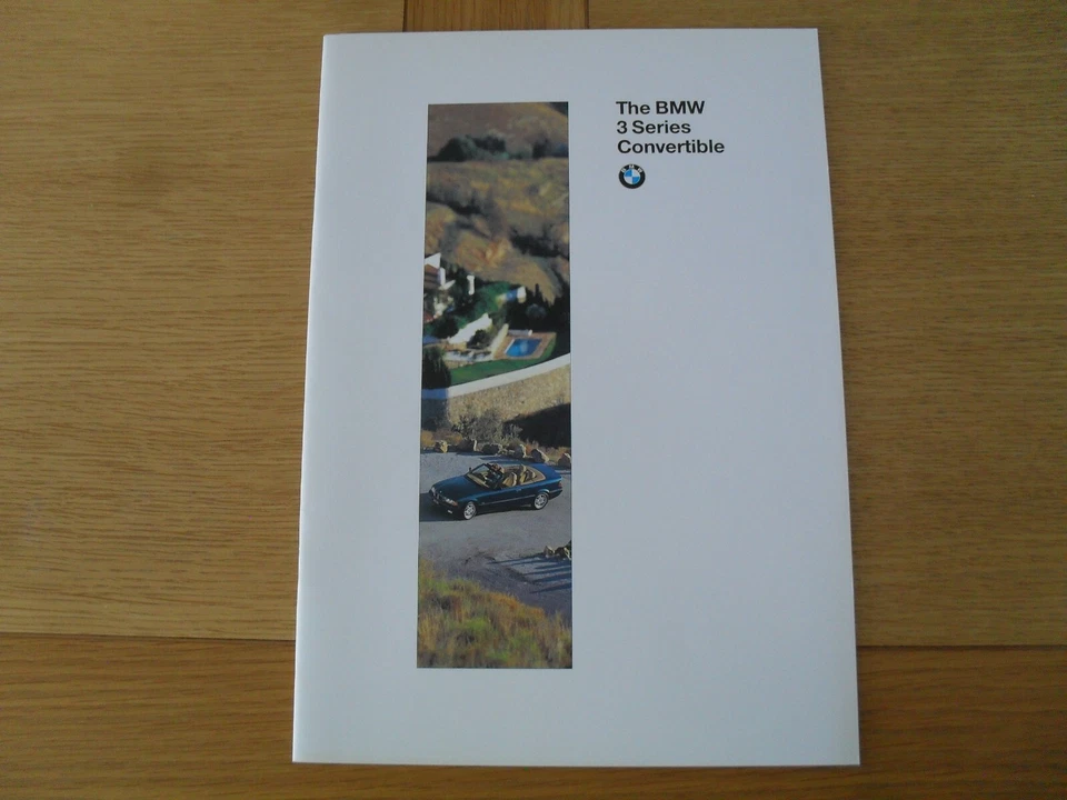 BMW Serie 3 E36 Convertible Folleto 1995-1996 - 328i 320i 318i Foto 1 de 1