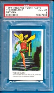 Pasta de dientes MacLeans 1966 Batman #2 Riddler PSA 8 - Imagen 1 de 1