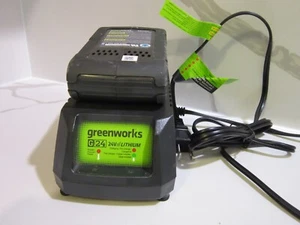 Genuine Greenworks G24 24v Lithium-Ion Battery Charger Model 2903102 - Picture 1 of 4