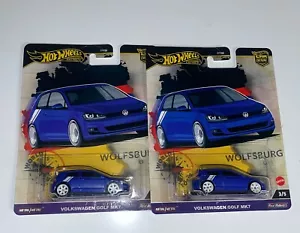 HOT WHEELS PREMIUM CAR CULTURE VOLKSWAGEN GOLF MK7 Lot 2 - Picture 1 of 4