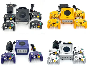 Nintendo GameCube console + Controllers + Wires + Memory Card Choose Your Bundle - Picture 1 of 27