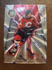 1997-98 Pinnacle Theoren Fleury Platinum Red #42  /6199 NJ Devils Legend NM+ 🔥