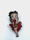 Betty Boop Red Dress Multi Colored Collectible Pin Pinback Button Max Fleischer