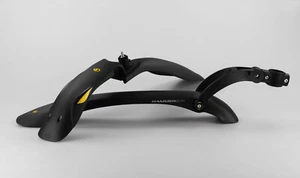 MTB Mudguards Hammer front/rear 24-29 in BLACK fits Cube/GT/Giant/Kona/Trek - Picture 1 of 7