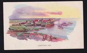 US Vintage Jamestown Postcard Unused Prudential Ins Co Advertising - Picture 1 of 2