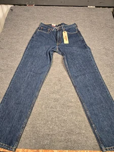 Levi's 550 Relaxed Fit Men's 33x34 Blue Denim Classic Cotton Jeans NWT - Picture 1 of 12