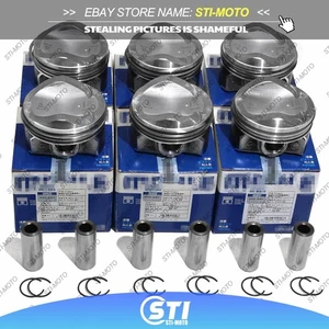 6x Pistons&Rings Set Oversized 0.5mm for Audi S5 A6 A7 A8 Q7 3.0T CRE CTD EA837 - Picture 1 of 5