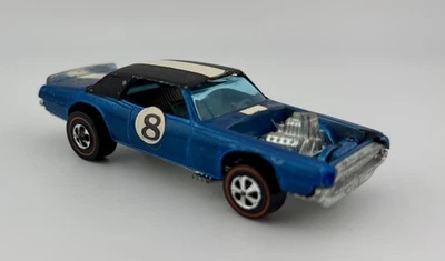 Hot Wheels ~ 1970 Redline ~ TNT Bird ~ blau ~ Original ~ Hong Kong - Bild 1 von 4