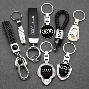 Car keyring compatible A3 A5 s5 S3 keychain key ring chain logo metal - Picture 1 of 20