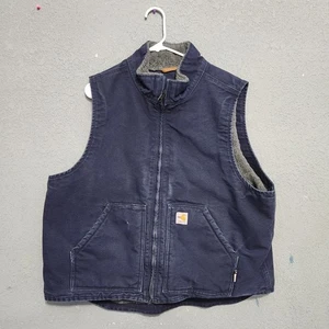 Carhartt Giubbotto da Lavoro Uomo FR Duck Sherpa Foderato Xl - Foto 1 di 13