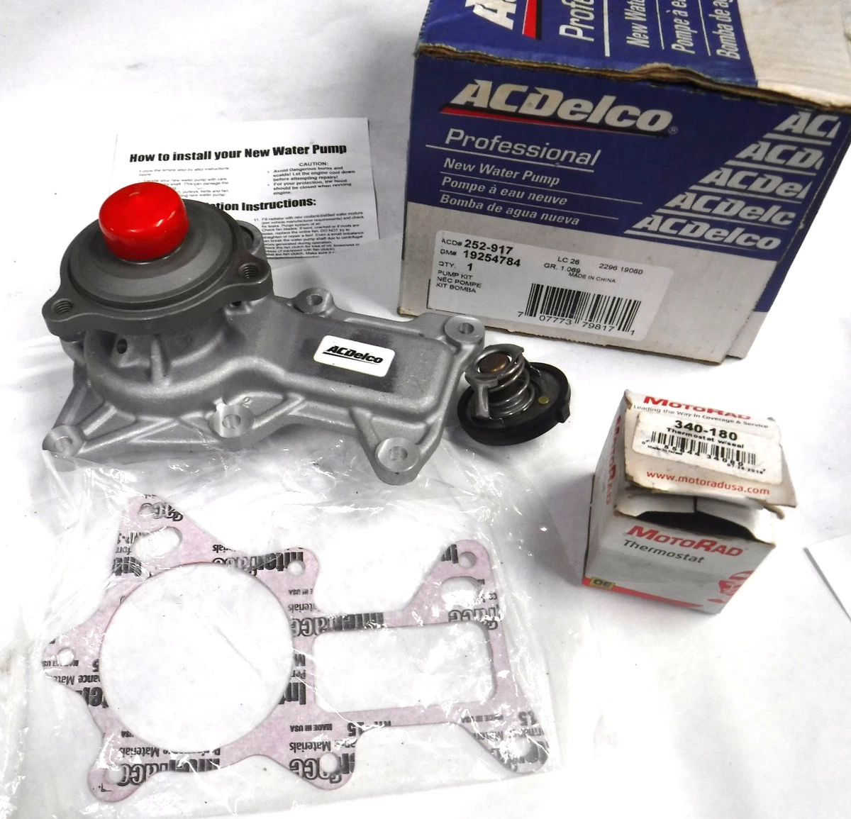 ACDelco Professional 252-191 Kit De Bomba De Agua