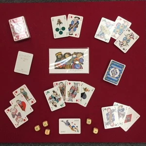 GRACIELA RODO BOULANGER-TRE MUSICISTI LITOGRAFIA FIRMATA A MANO CON CARTE DA GIOCO - Foto 1 di 22