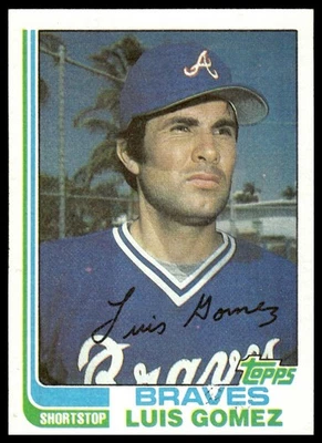 1982 Topps #372 Luis Gomez Atlanta Braves - Image 1 of 2