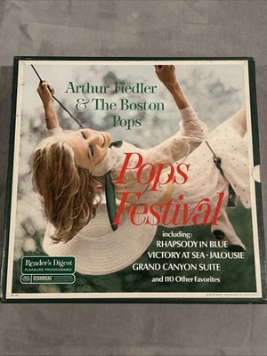 Arthur Fiedler & The Boston Pops Festival 1967 10 LP Box Set Readers Digest - Image 1 of 4