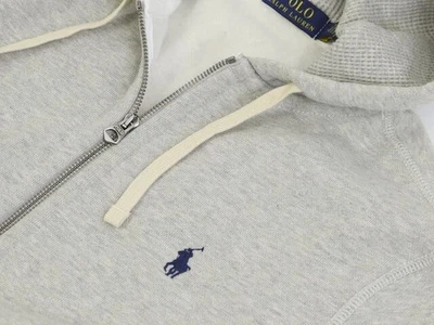 Polo Ralph Lauren Hevy Double Knit Sweatshirt Fleece Full Zip Hoodie Jacket 2XLT - Image 1 of 4