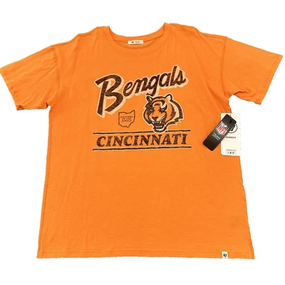‘47 Brand Cincinnati Bengals Historic Short Sleeve Size Women's Medium NWT - Image 1 of 4