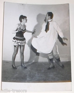 PHOTOGRAPHIE des Artistes ANITA et JEAN en tenue légère - Guêpière ... - Picture 1 of 1