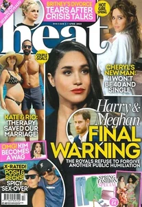 Heat Magazine, Meghan Markle, Prince Harry, David Beckham, Cheryl Cole, 1.4.23 - Picture 1 of 2
