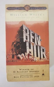 William Wyler's BEN-HUR 2 VHS Box Set New in Shrink Wrap! Full Screen 2001 - Picture 1 of 3